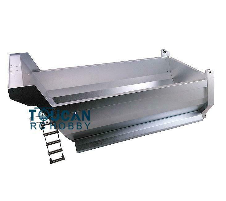 TOUCANRC 1/14 44cm Metal Bucket for Tamiya RC Semi Trailer Dumper Truck Car DIY