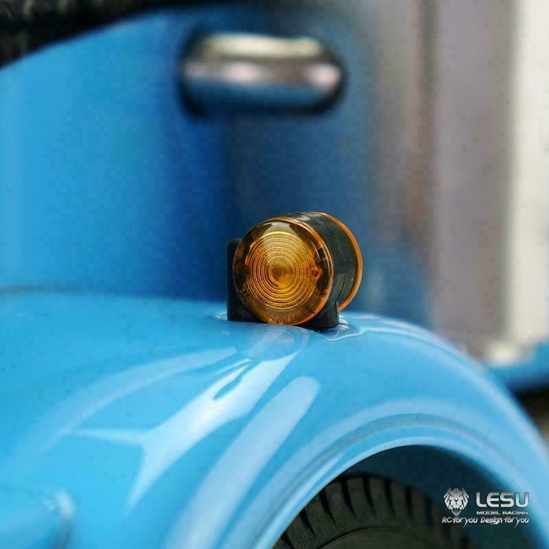 LESU 1:14 Side Marker LED Light Part for TAMIYA RC Truck Lorry Vehicle Model