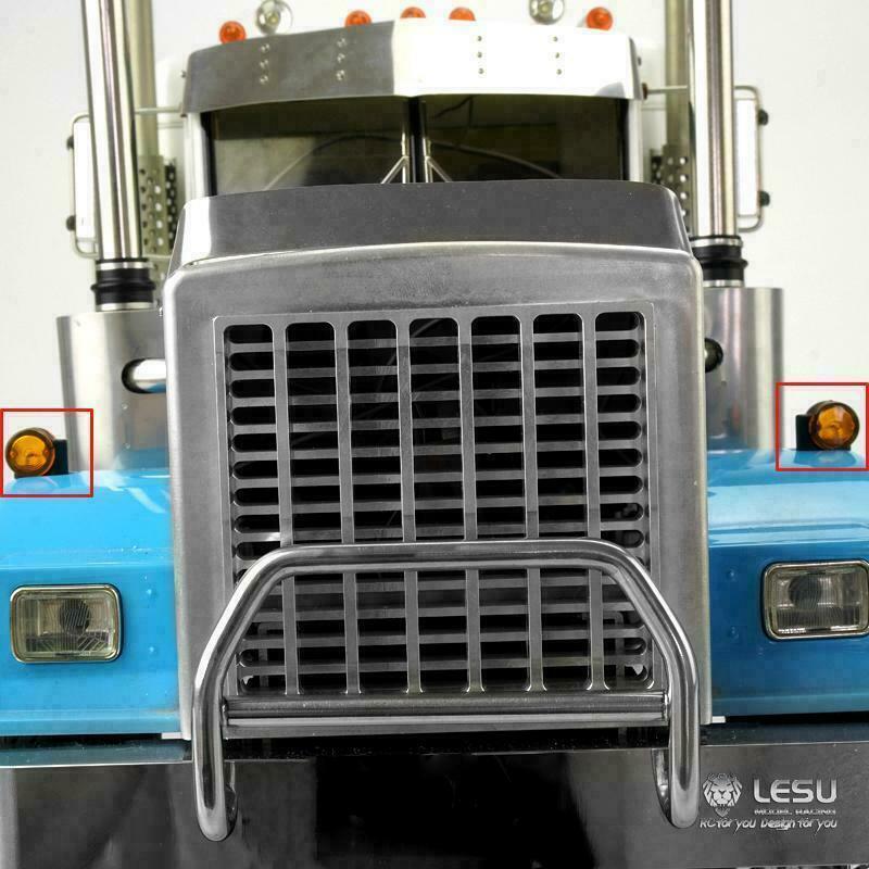 LESU 1:14 Side Marker LED Light Part for TAMIYA RC Truck Lorry Vehicle Model