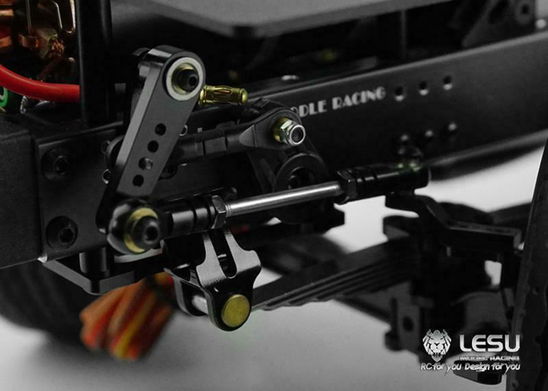 LESU Steering Servo Parts for 1/14 6*6 6*4 4*4 4*2 DIY RC Tamiye Tractor Truck