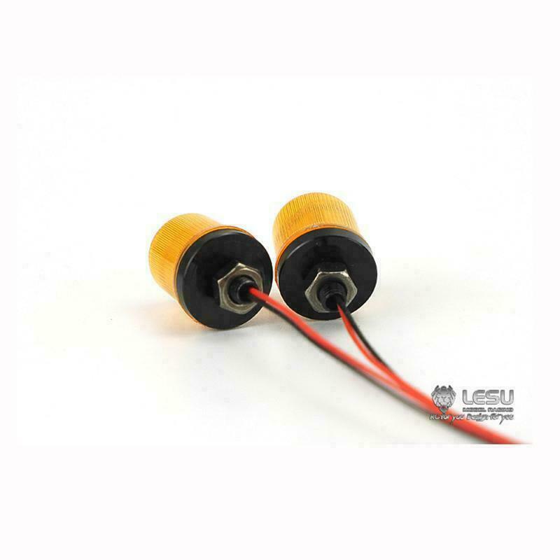 1/14 LESU Rotating  Light Telltale Lamp for Cab Roof RC DIY Tractor Truck