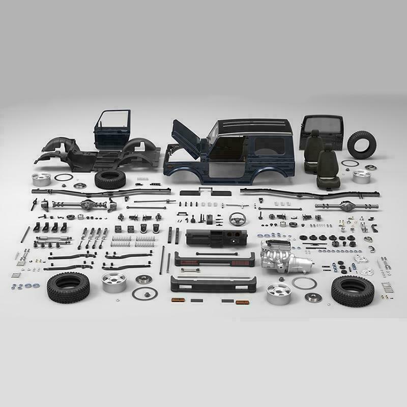 Capo 1/6 Maßstab RC Schnell! Racing Crawler Car CD15828 SIXER1 KIT Modell 533MM