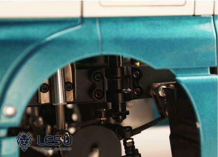 LESU DIY Part Metal Steering Mount For 1:14 RC Truck Build For TAMIYA Vehicle