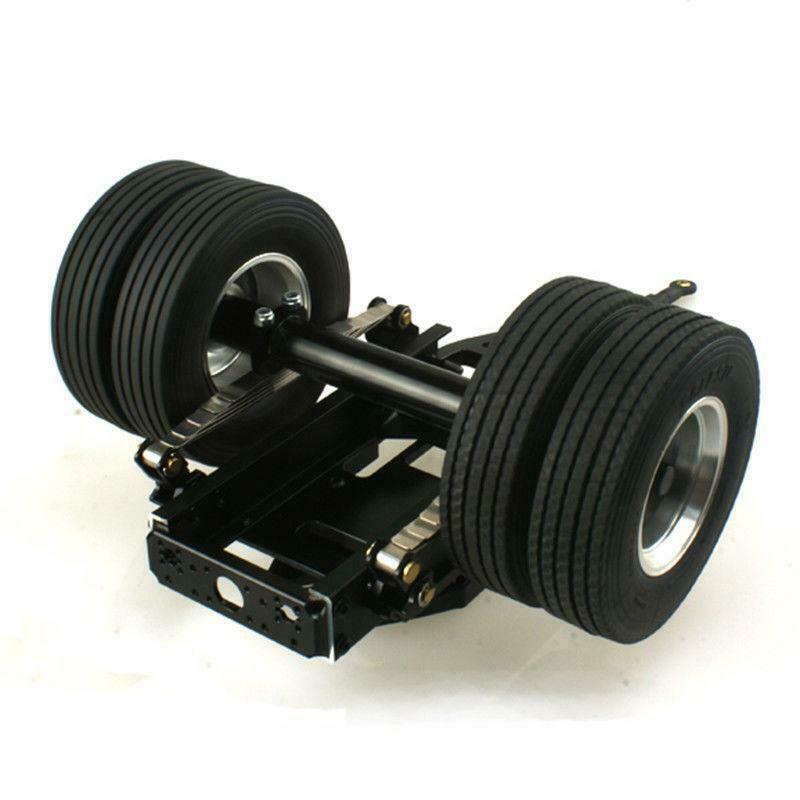 LESU Metal Trailer 25.5*18.2*14CM for 1/14 RC TAMIYA Tractor Truck Car DIY Model
