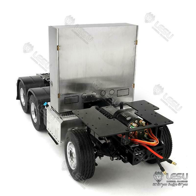 1/14 LESU 6*6 for Tamiya 3363 RC Tractor Truck Metal Chassis