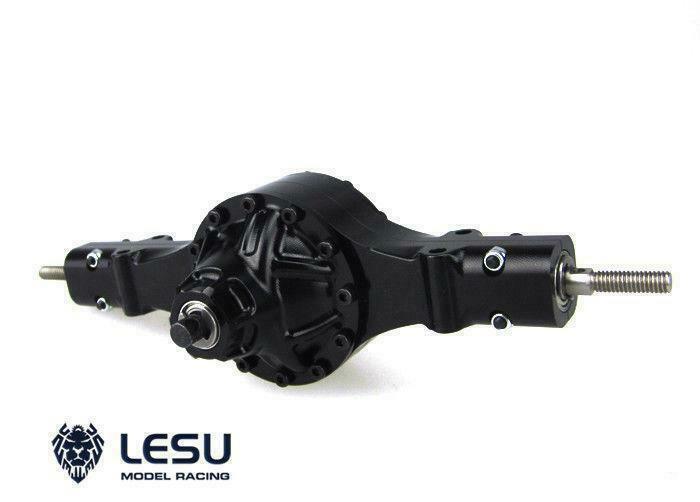 LESU Metal Differential Speed Rear Axle for 1/14 RC Tractor Truck 1:3.1 Ratio