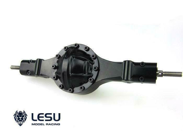 LESU Metal Differential Speed Rear Axle for 1/14 RC Tractor Truck 1:3.1 Ratio
