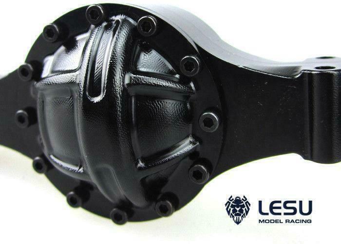LESU Metal Differential Speed Rear Axle for 1/14 RC Tractor Truck 1:3.1 Ratio