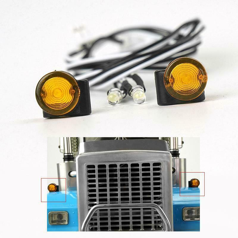 LESU 1:14 Side Marker LED Light Part for TAMIYA RC Truck Lorry Vehicle Model