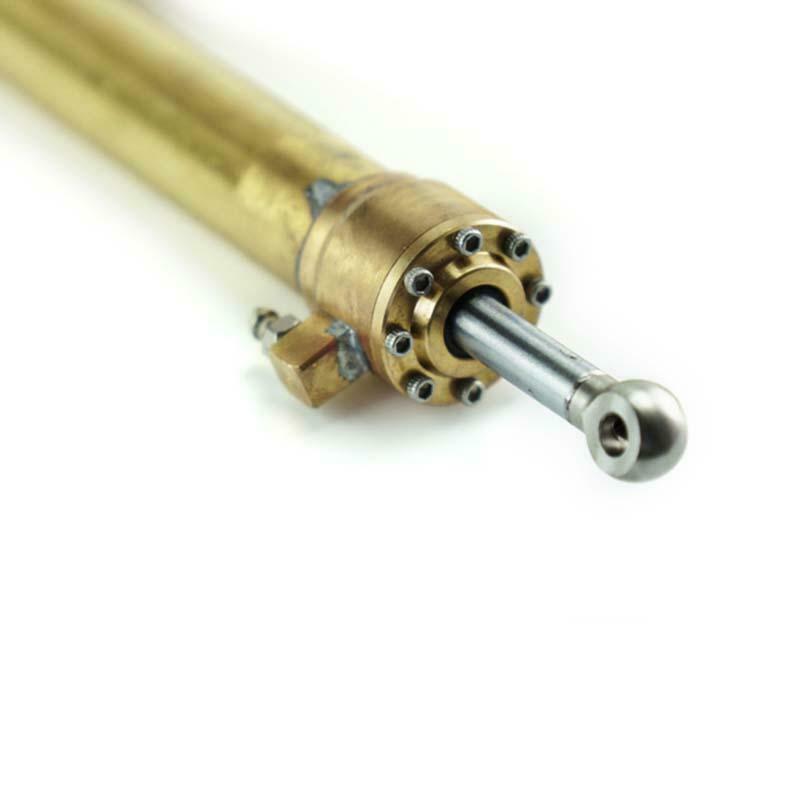 LESU 1PC Model 70MM Hydraulic Oil Cylinder for 1/14 RC Dump Truck Tamiya Tipper