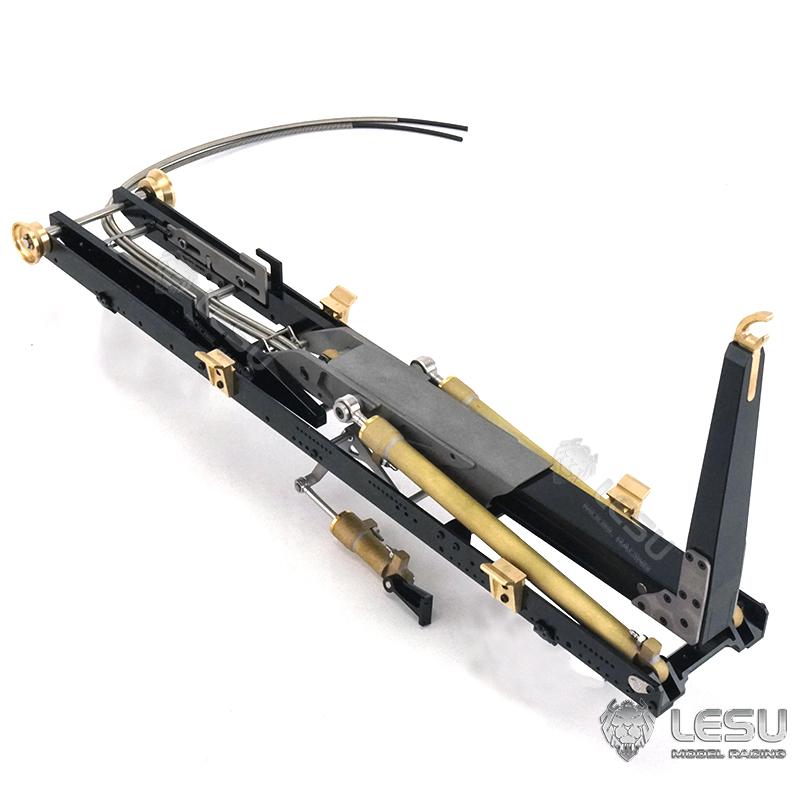 1/14 Scale LESU Metal Hydraulic Lifting Mechanism 8*8 Dumper RC Truck Tipper