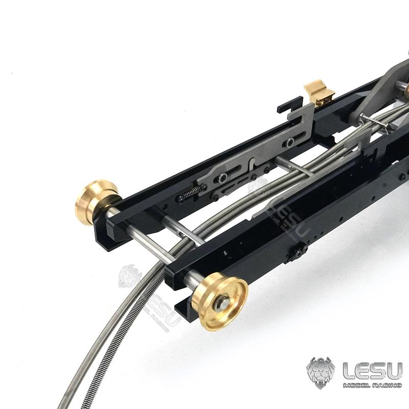 1/14 Scale LESU Metal Hydraulic Lifting Mechanism 8*8 Dumper RC Truck Tipper