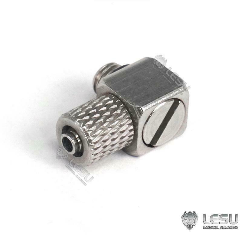 LESU Metal Spare M5 Oil Nozzle on For TAMIYA Hydraulic RC 1/14 Excavator Dumper