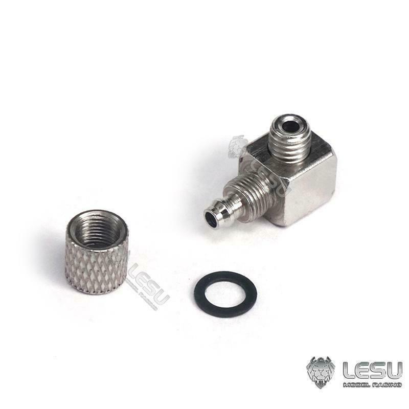 LESU Metal Spare M5 Oil Nozzle on For TAMIYA Hydraulic RC 1/14 Excavator Dumper