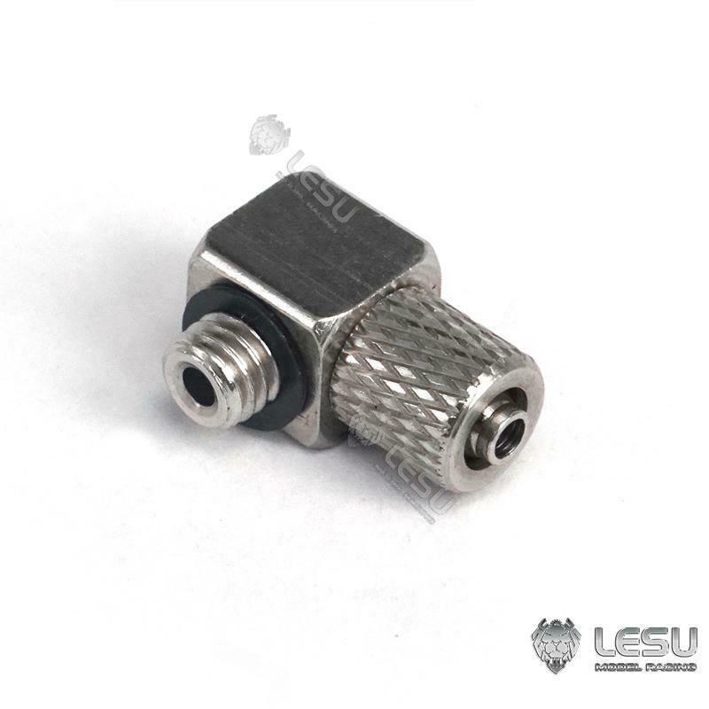 LESU Metal Spare M5 Oil Nozzle on For TAMIYA Hydraulic RC 1/14 Excavator Dumper