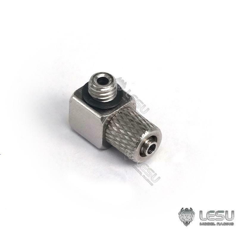 LESU Metal Spare M5 Oil Nozzle on For TAMIYA Hydraulic RC 1/14 Excavator Dumper