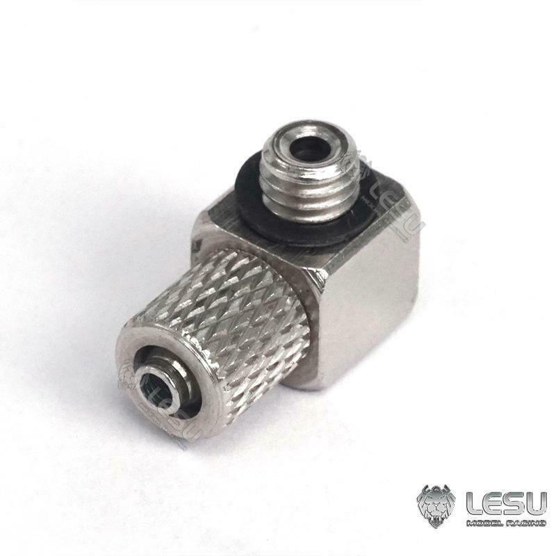 LESU Metal Spare M5 Oil Nozzle on For TAMIYA Hydraulic RC 1/14 Excavator Dumper