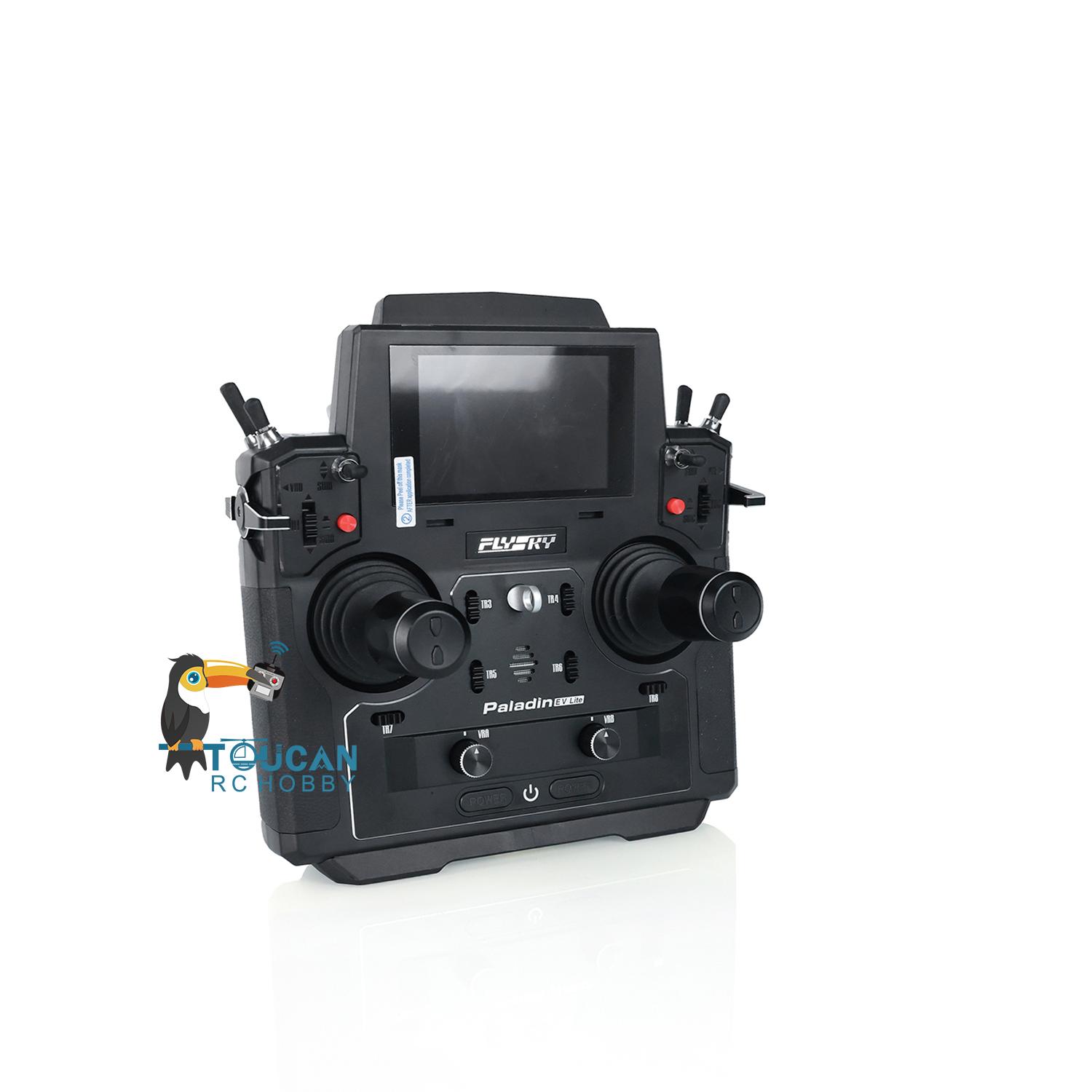 Flysky PL18EV Lite Sender Funksystem mit FGr12B Empfänger für RC Auto Modell