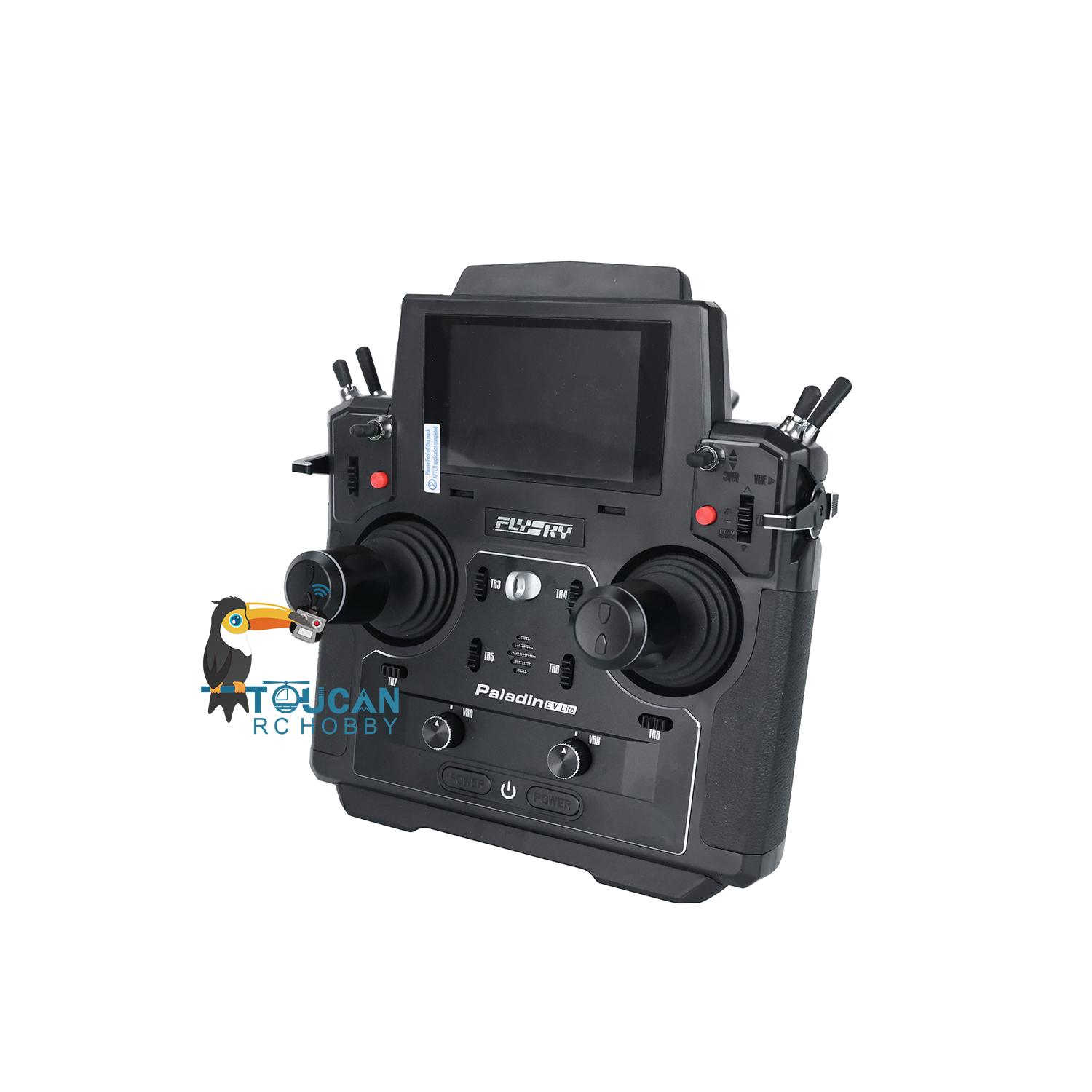 Flysky PL18EV Lite Sender Funksystem mit FGr12B Empfänger für RC Auto Modell