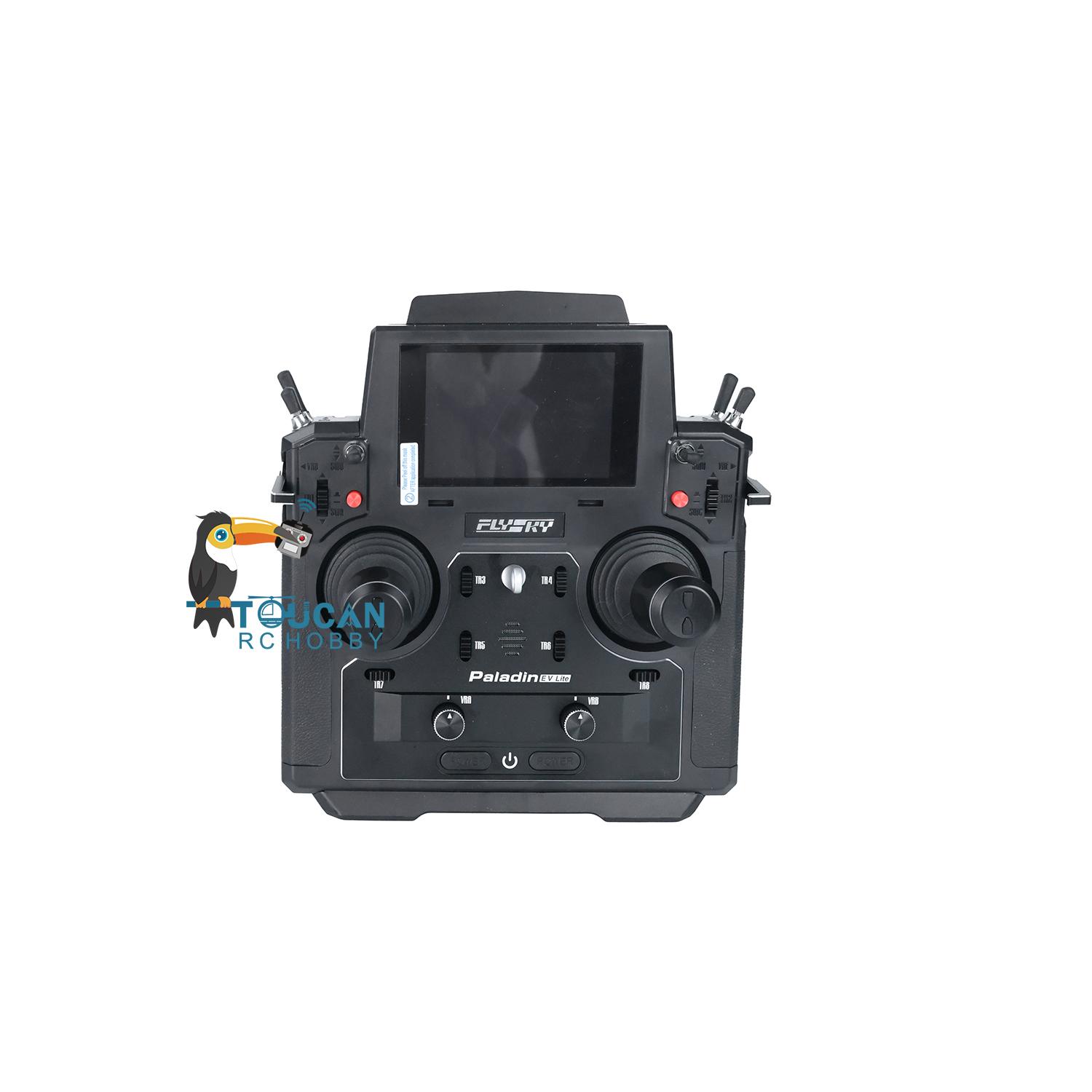 Flysky PL18EV Lite Sender Funksystem mit FGr12B Empfänger für RC Auto Modell