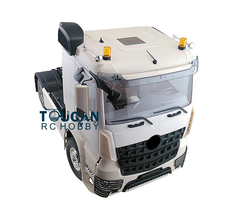 1/14 Touncanrc 2 Axles Low Top RC Tractor Truck Car Assembled Model Servo Motor