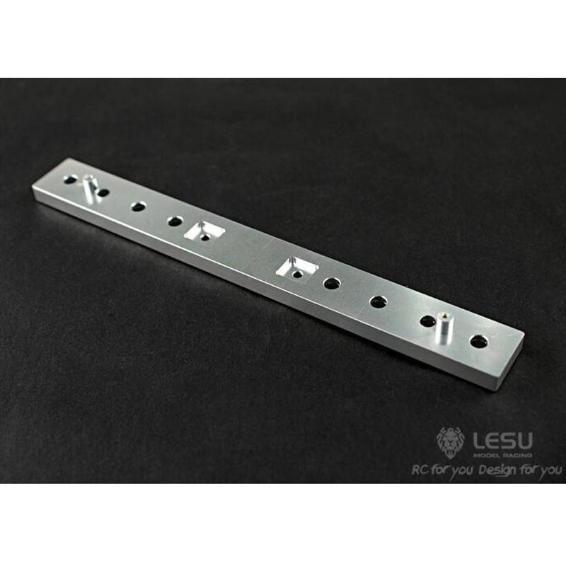 LESU Metal Rear Bumper Taillight Base for For TAMIYA Trailer  RC 1/14