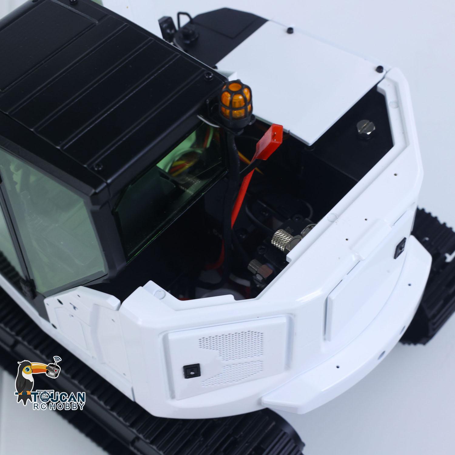 1/14 C308 3Valve 2Arms Hydraulic RC Excavator RTR Digger ST8 Radio Light Coupler