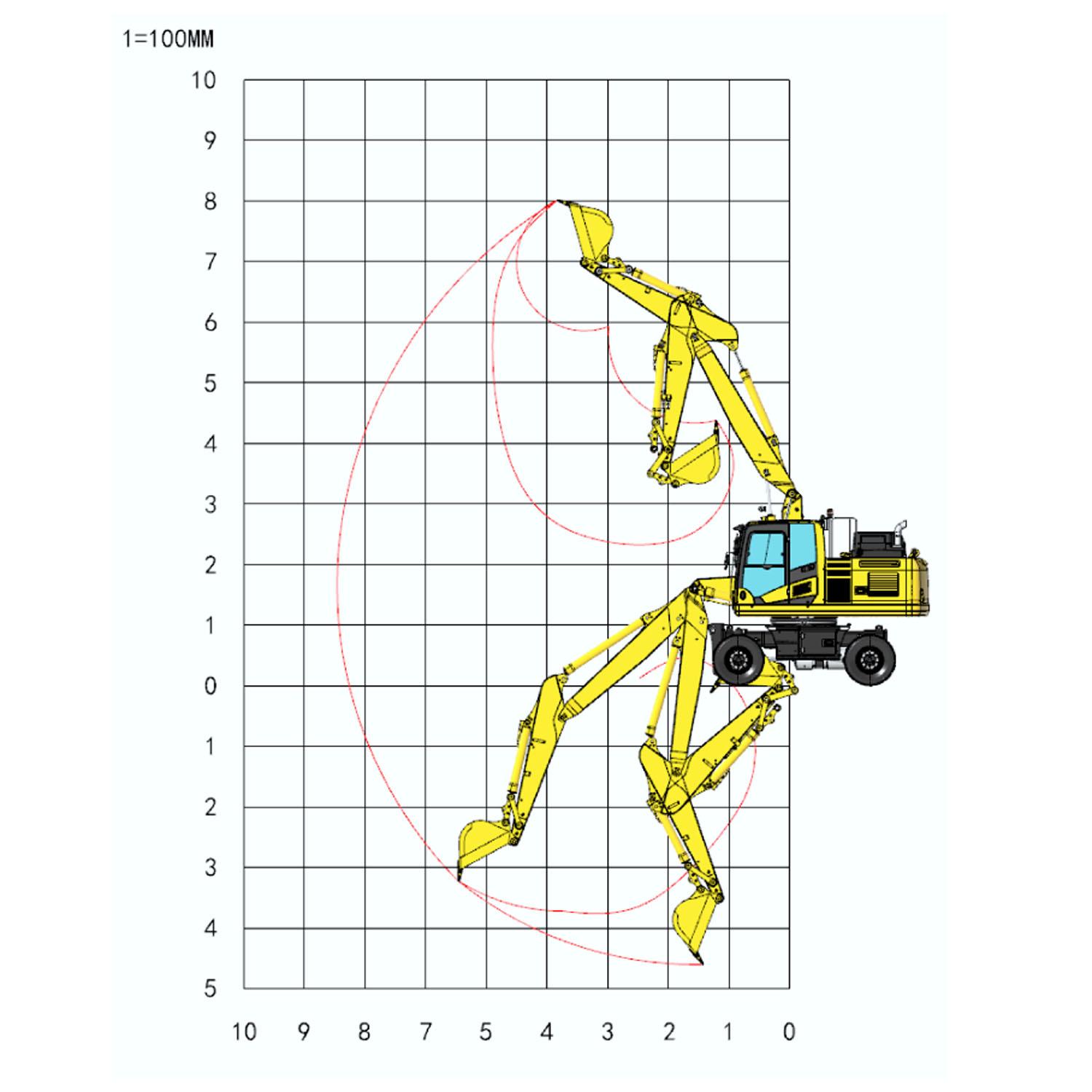PW180 98% Metal 1:12 RC Hydraulic Excavator Digger 10CH Valve Model Pump Motor