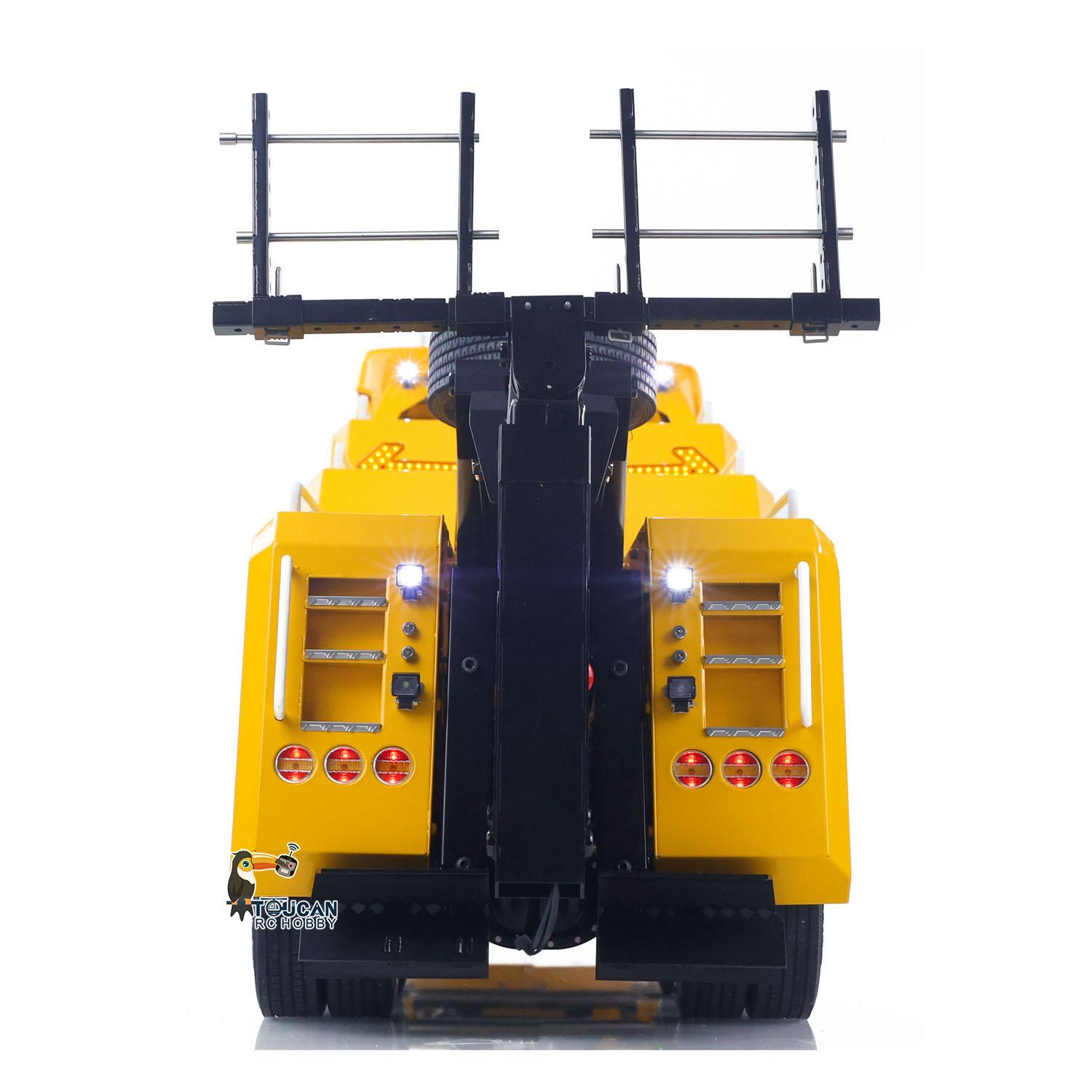 TOUCAN 8X4 1:14 FH16 RC Road Rescue Truck RTR 2Speed Vehicle Battery Smoke Sound