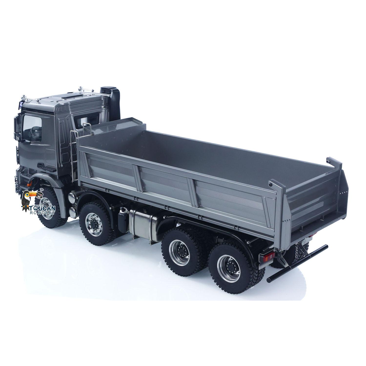 1/14 RC Hydraulic Dumper BZ 3363 8*8 2Speed Radio Control Tipper ESC ST8 Radio