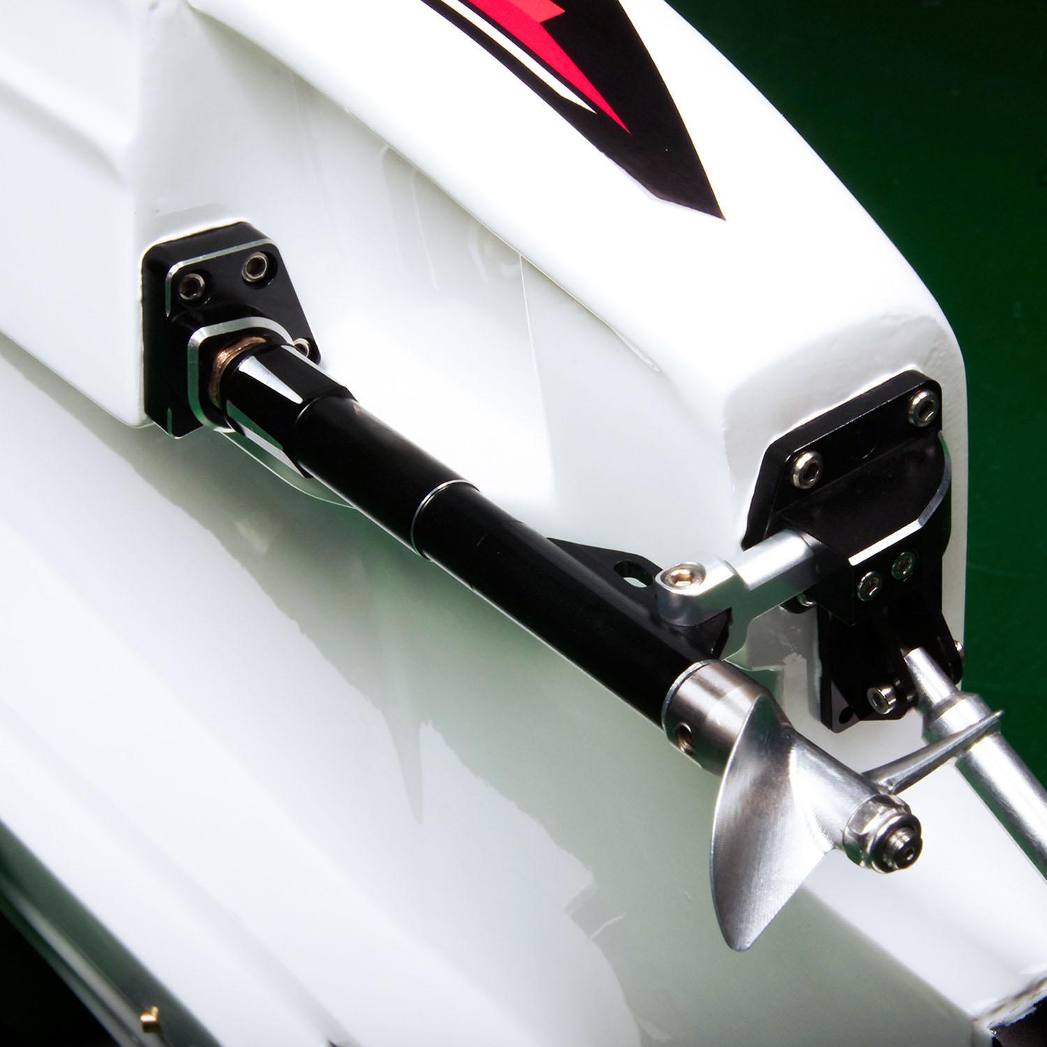 100KM/H RC Racing Boats DTRC E33 Model High Speed Boat Model Servo Dual Motor