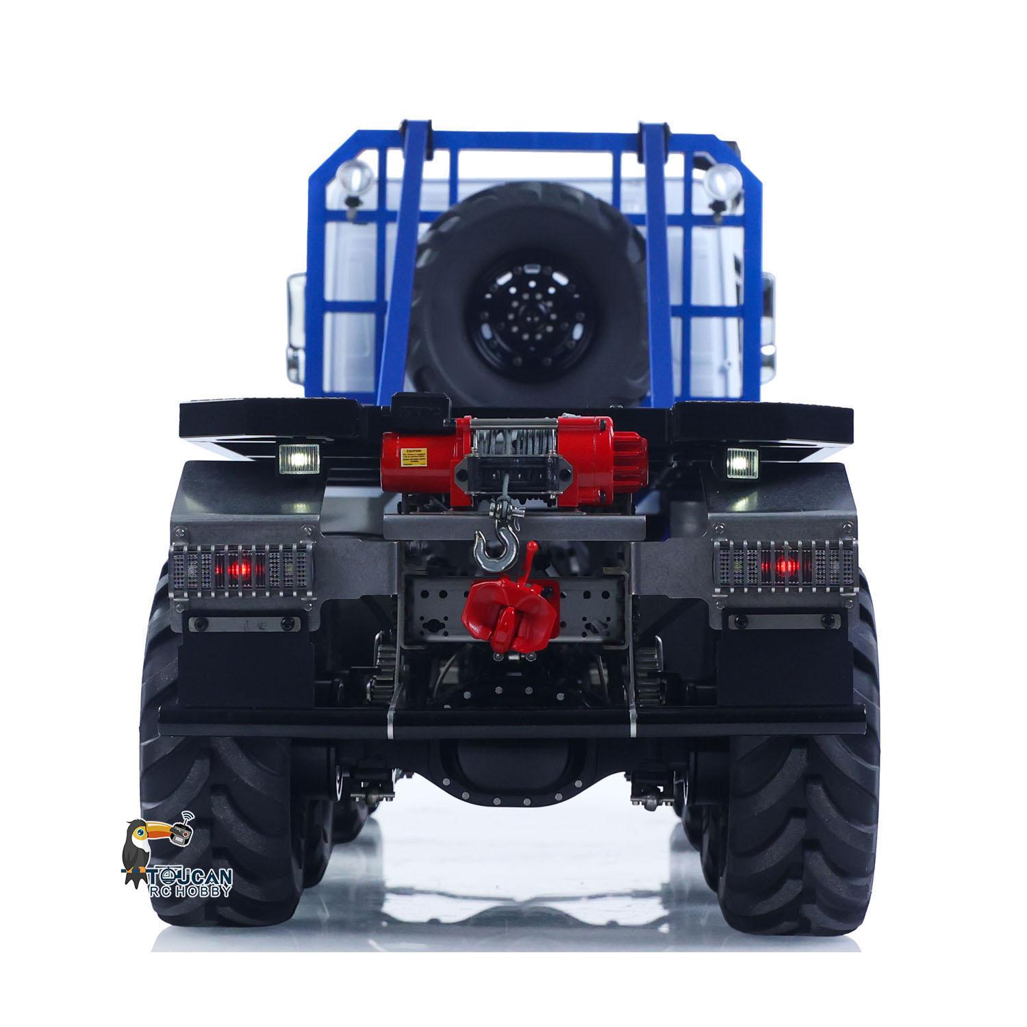 1/14 BZ3363 8*8 RC Rock Crawler Off Road Flatbed Truck Car Axle Locks Rear Winch