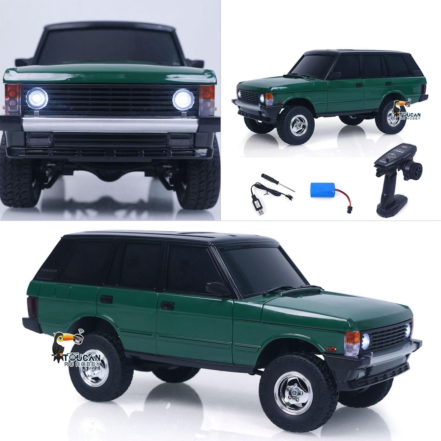 LDRC LD18401 4*4 RC Climbing Car 1/18 Rock Crawler Car Model RTR Brushed Motor