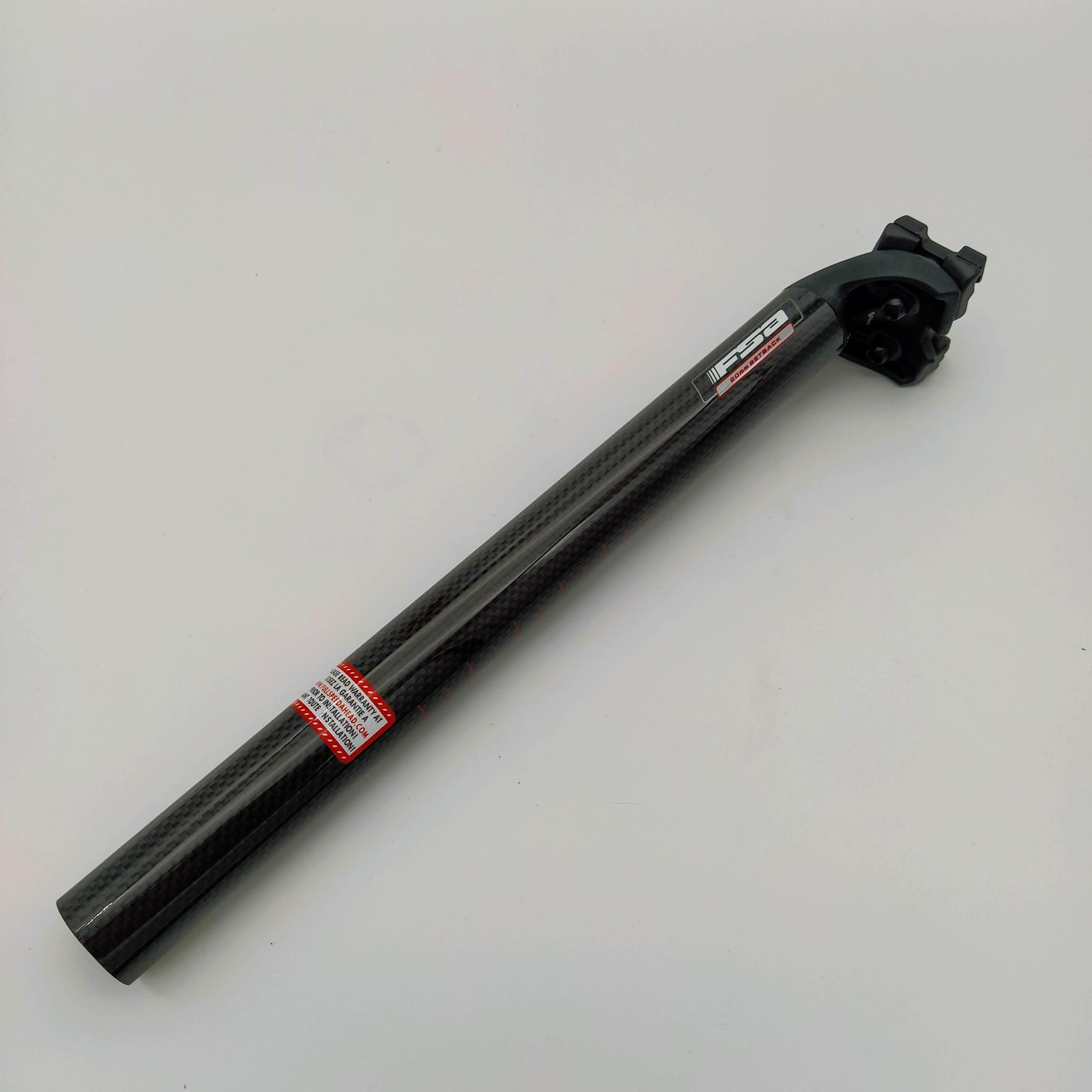 NOS FSA SL-K Carbon Seatpost 31.6 x 350mm, Setback 20mm | eBay