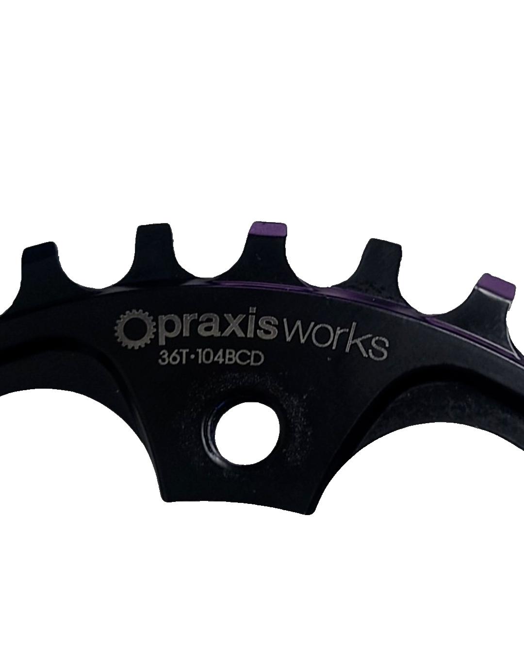 New* Praxis Levatime Cold Forged 52/36 Mid Compact Chainring