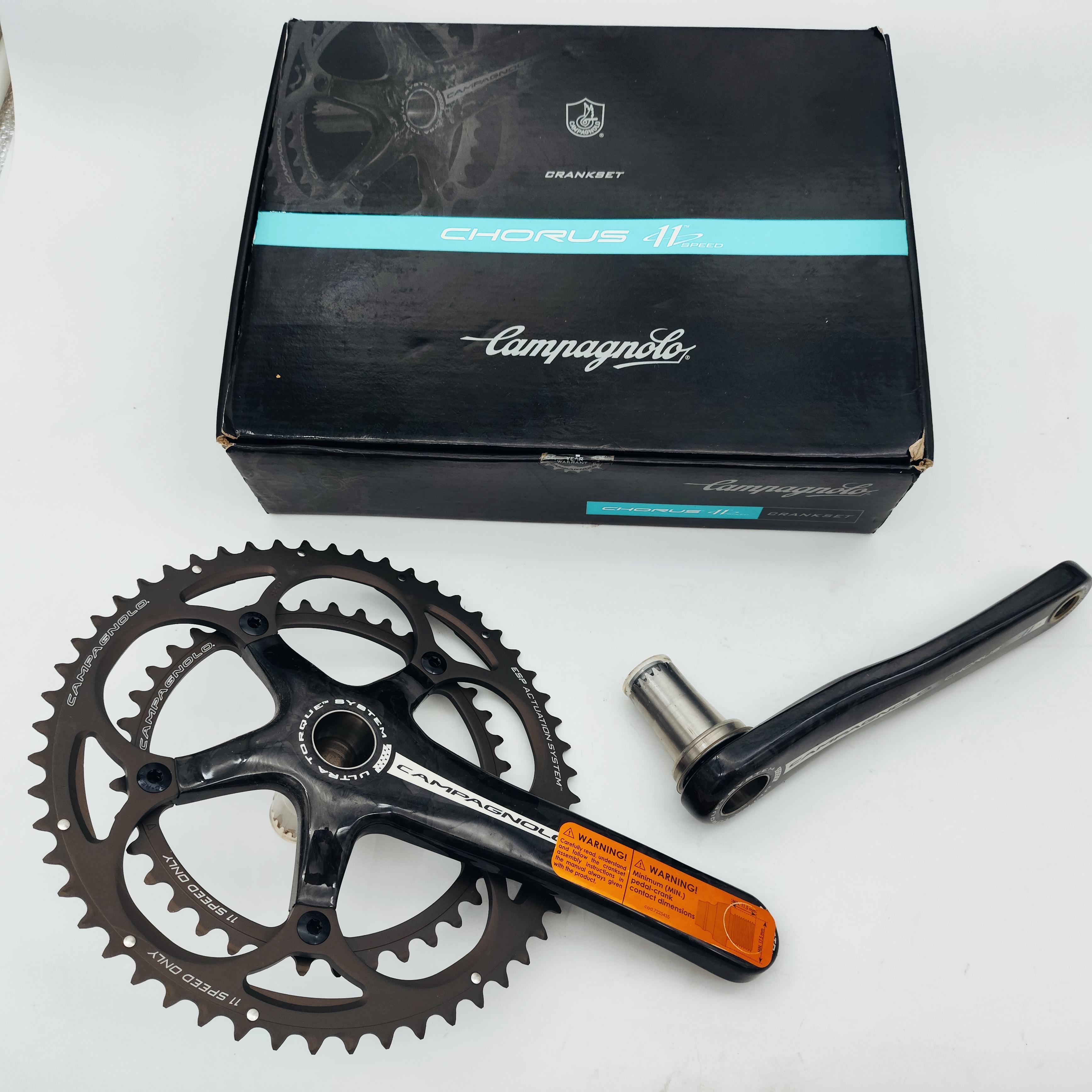 Campagnolo Chorus Square Taper 175mm 53/39t Alloy Crankset 5