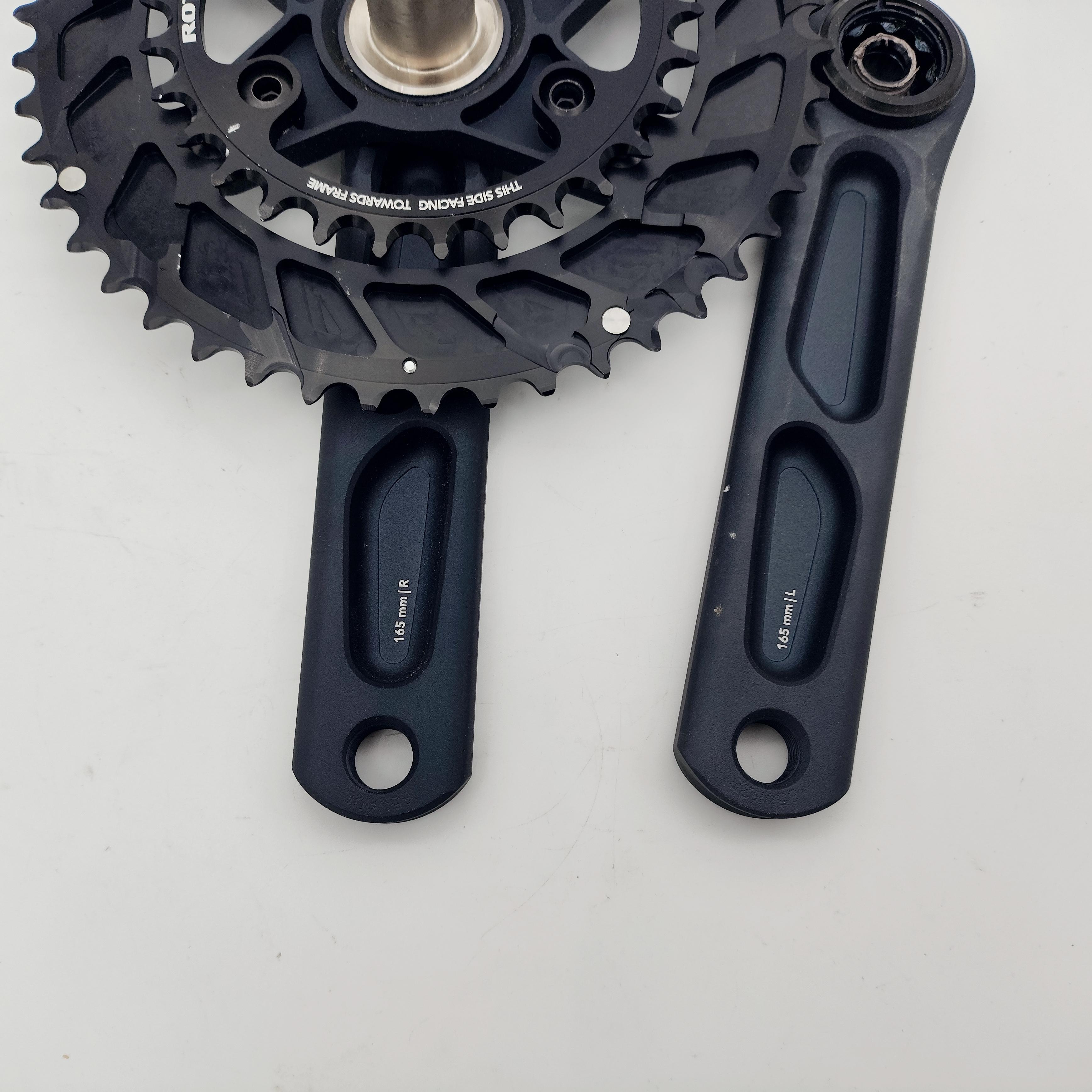 Rotor NS24 shimano GRX コンバーチブルクランク NS24 Shimano® GRX® Compatible crankset