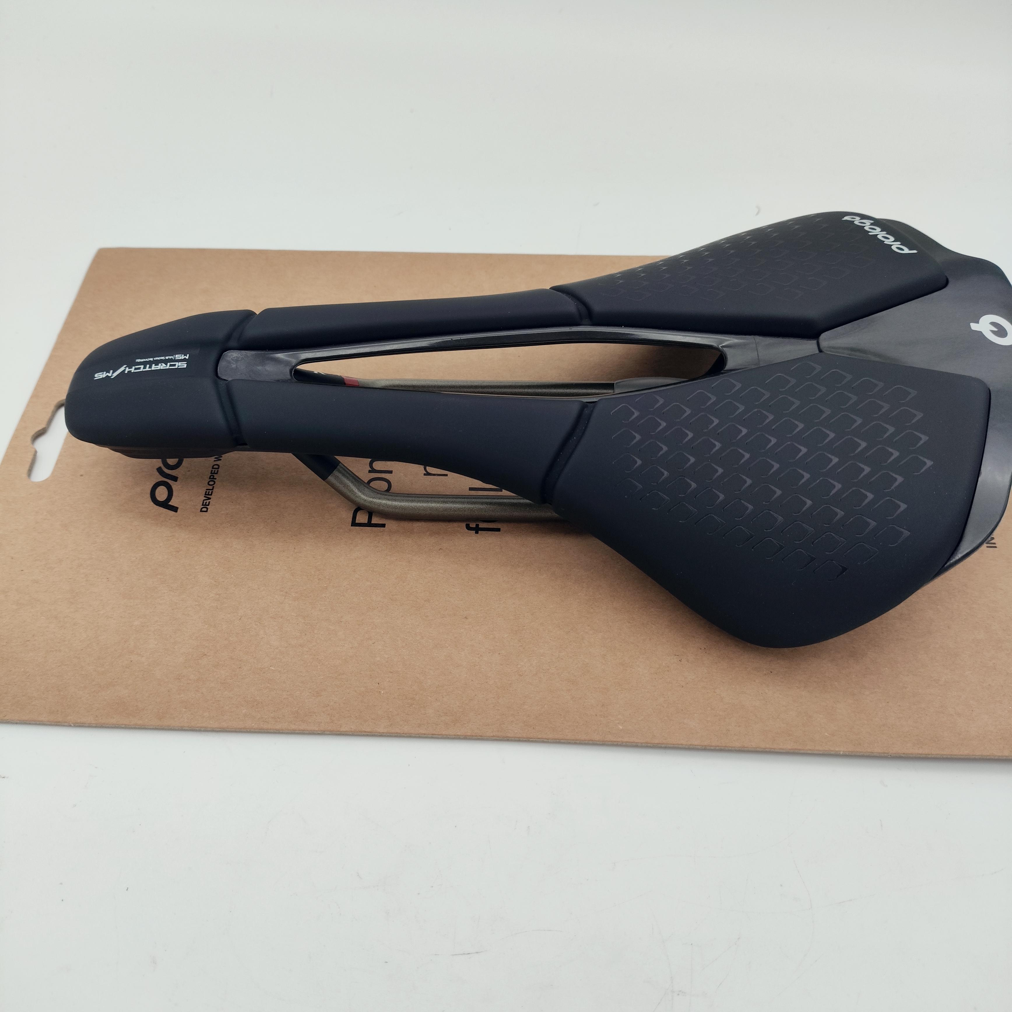 Prologo Scratch M5 Pas Triathlon Bicycle Saddle Tirox Rail MTB