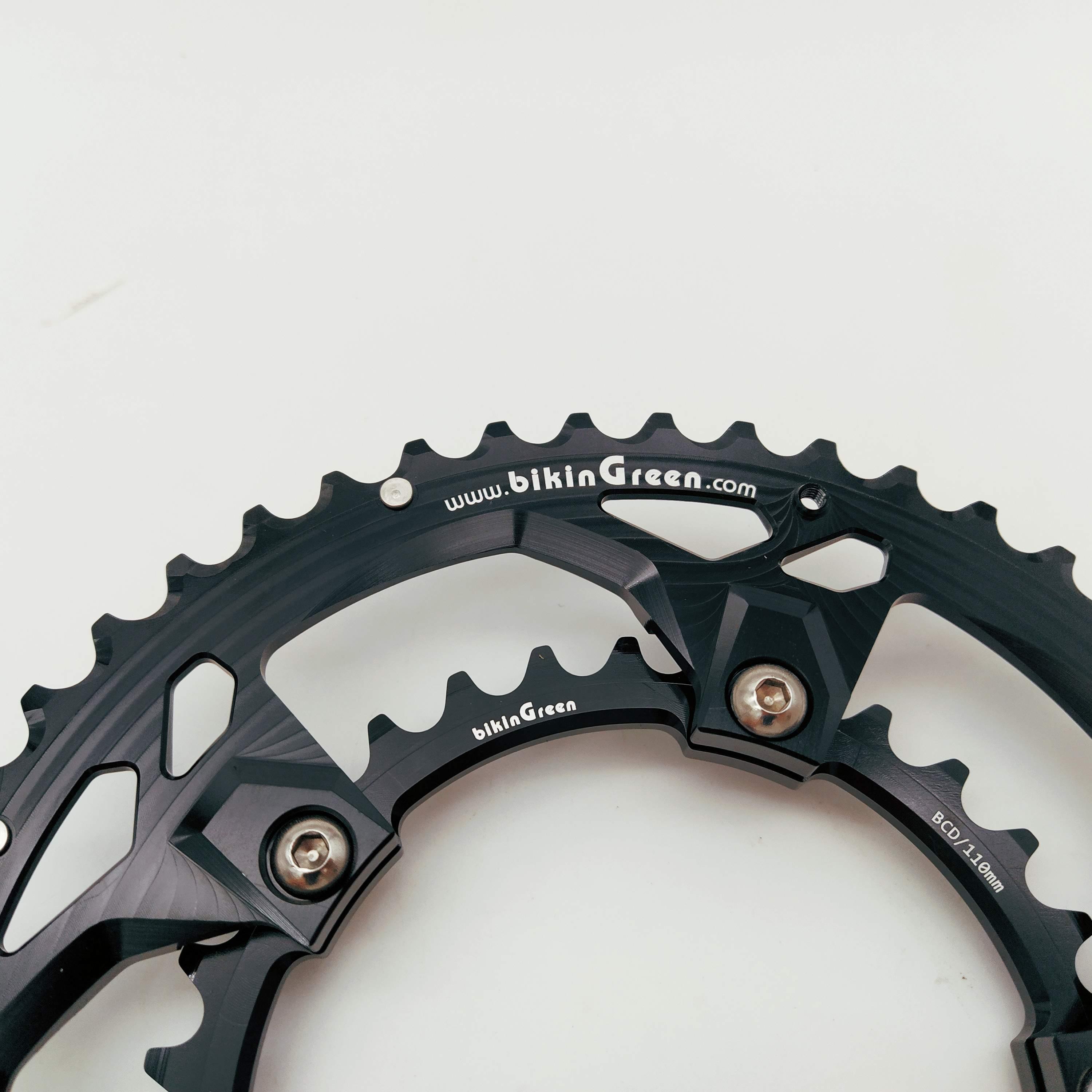 bikinGreen CNC Road Chainring 48/31T BCD 110mm 5 Bolts 10-11 bikinGreen CNC Road Chainring 48/31T BCD 110mm 5 Bolts 10-11